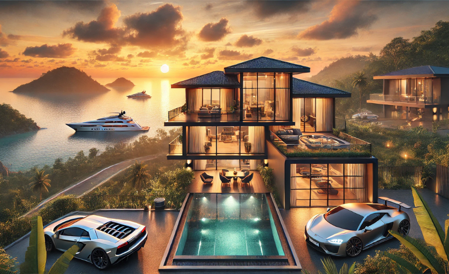 make1m luxury houses